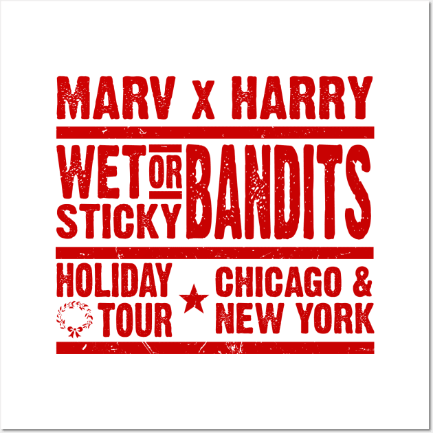Bandits Holiday Tour Wall Art by PopCultureShirts